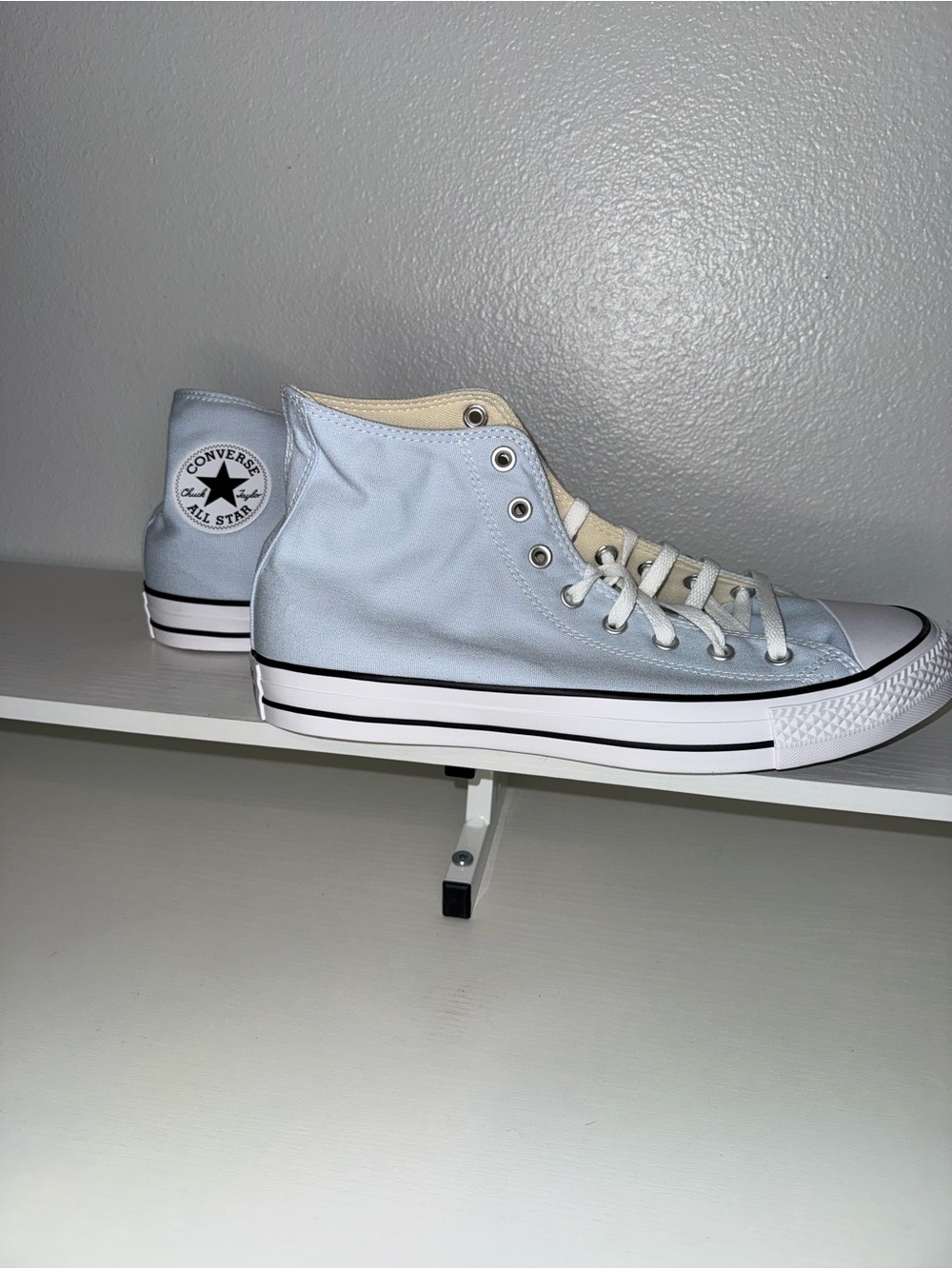 Converse Light Blue High Top Canvas Sneakers - Size 11M, 13W - BRAND NEW - Picture 7 of 16